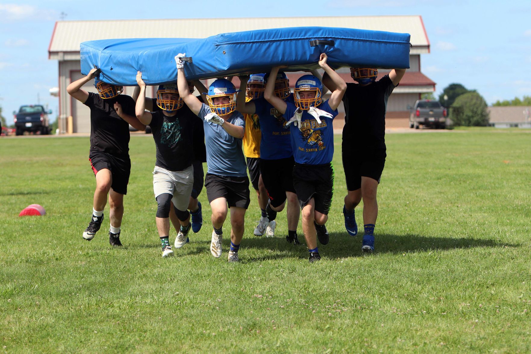 Mauston Football Practice